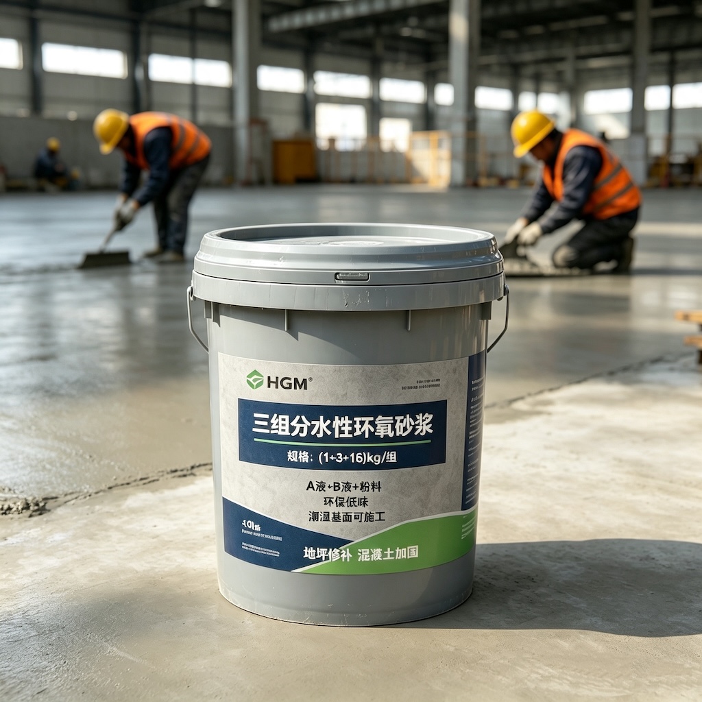 东方三组份水性环氧砂浆